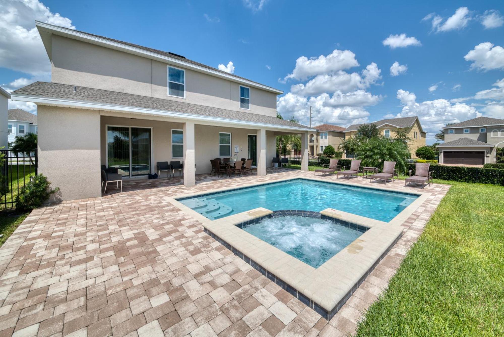 Exquisite Home With Media Room & Games Near Disney By Rentyl - 7600M Орландо Екстериор снимка